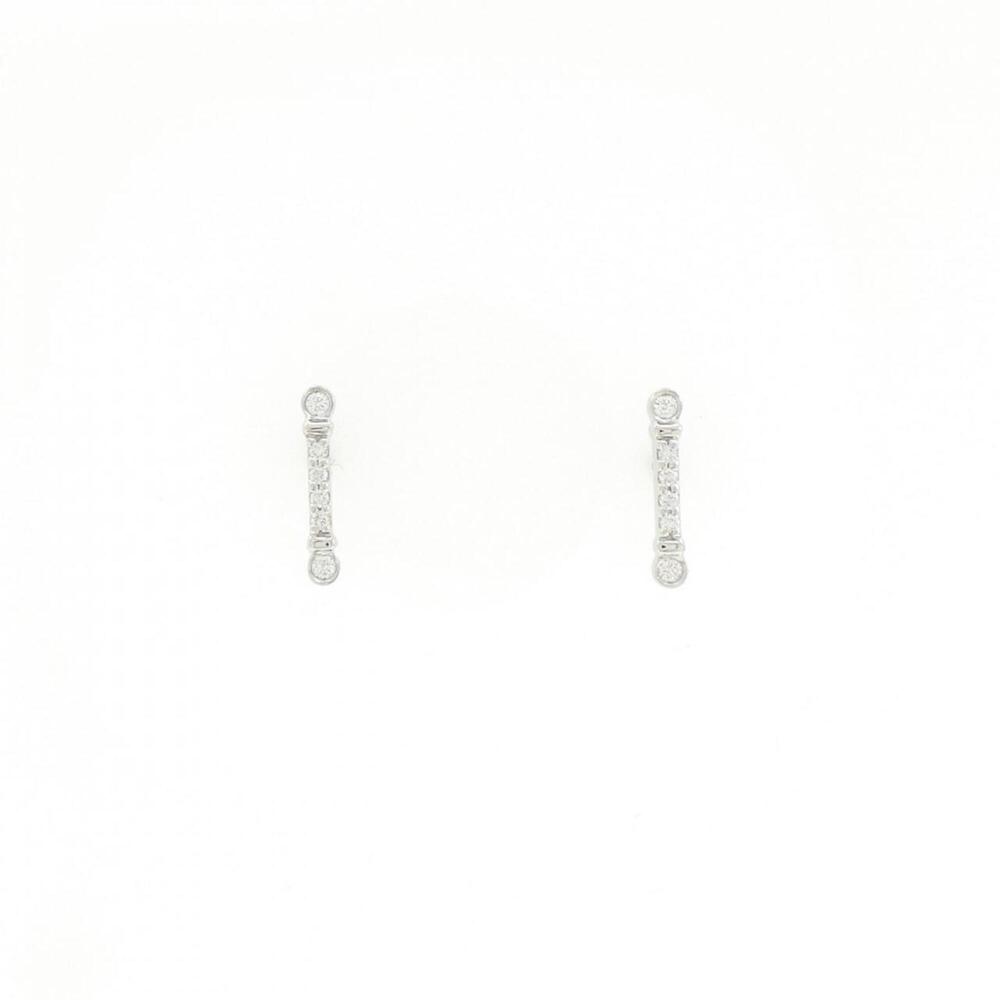 Tiffany & Co. Fleur de Lis Stem Earrings